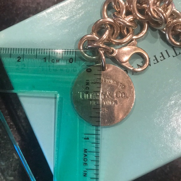 Tiffany & Co PRT circle charm bracelet - Picture 8 of 10